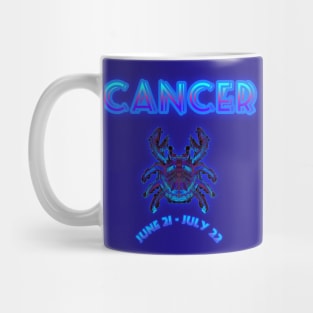 Cancer 3b Navy Mug